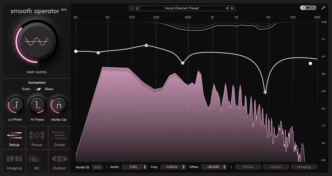 Baby Audio Smooth Operator Pro – Supresor Dinámico de Resonancias (Descarga Digital) - Variante en LEMM DJ Store