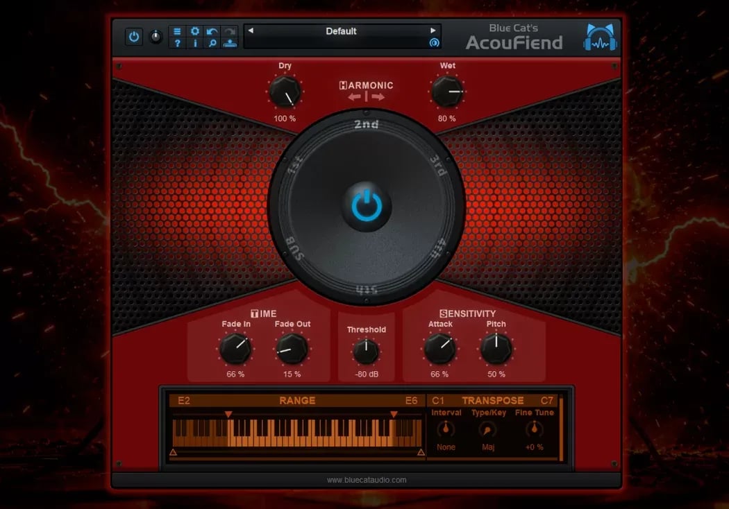 Blue Cat Audio AcouFiend – Simulador Creativo de Feedback Acústico (Descarga Digital) - Variante en LEMM DJ Store