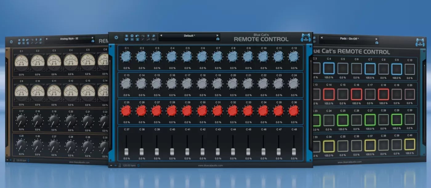Blue Cat Audio Remote Control – Superficie de Control Virtual MIDI (Descarga Digital) - Variante en LEMM DJ Store
