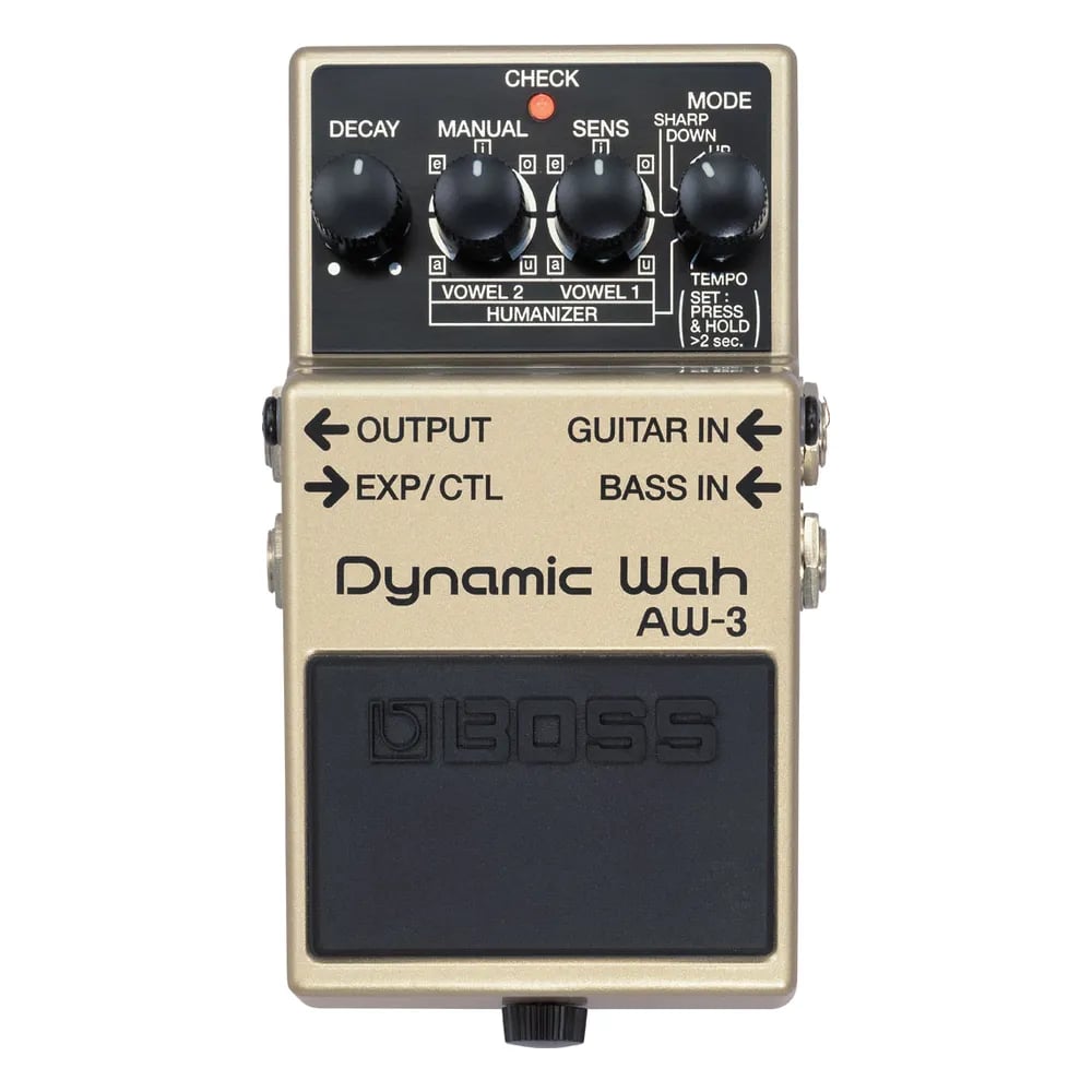 BOSS AW-3 Dynamic Wah – Pedal Auto Wah para Guitarra y Bajo con Modo Humanizer - Variante en LEMM DJ Store