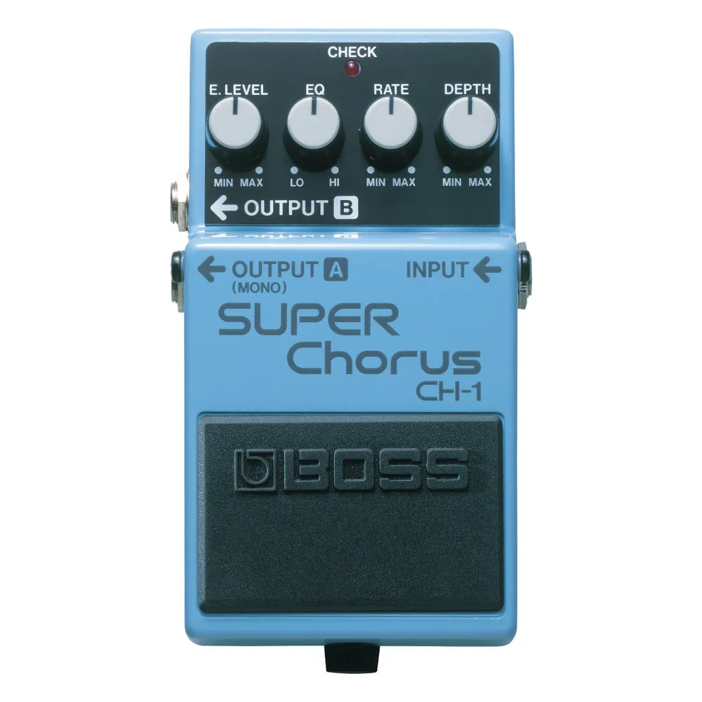 BOSS CH-1 Super Chorus – Pedal de Chorus Estéreo para Guitarra con Control EQ - Variante en LEMM DJ Store