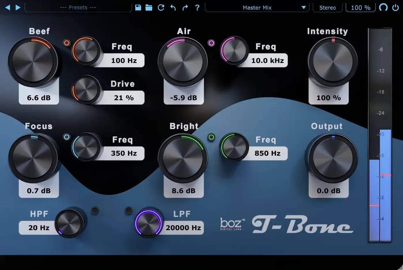 BOZ Digital Labs T-Bone 2 – Ecualizador de Tono Rápido e Intuitivo (Descarga Digital) - Variante en LEMM DJ Store