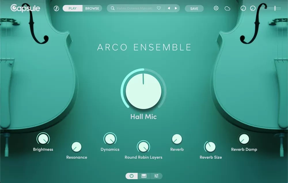 Capsule Audio Arco Ensemble – Instrumento Virtual de Cuerdas (Descarga Digital) - Variante en LEMM DJ Store