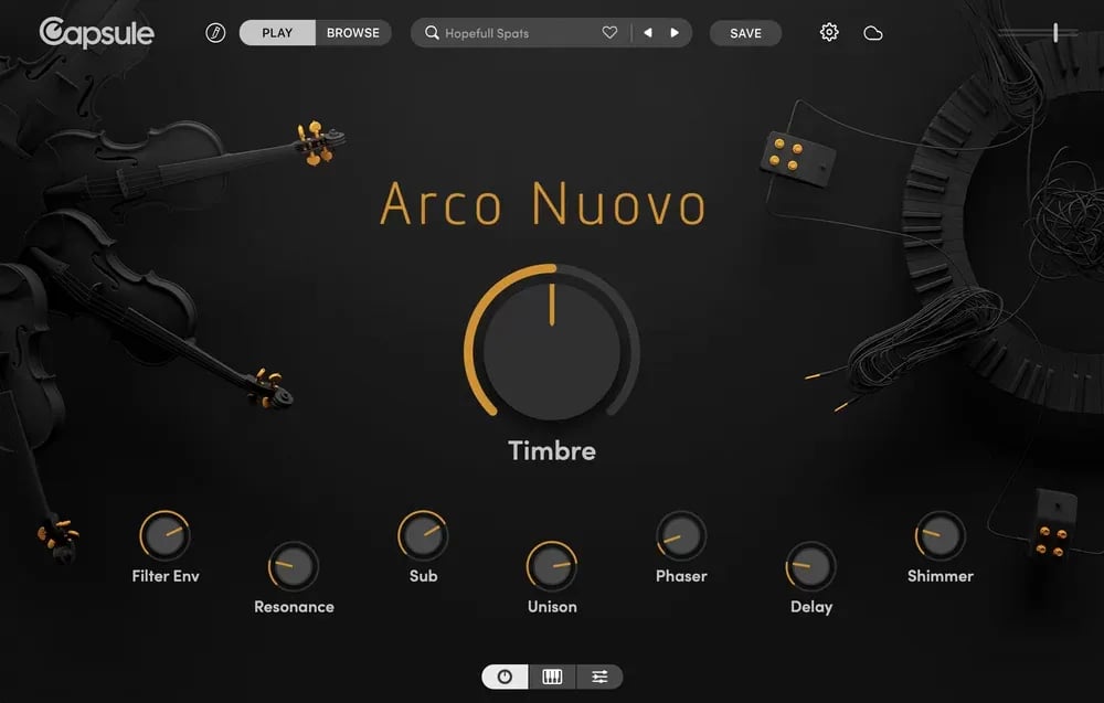 Capsule Audio Arco Nuovo – Instrumento Virtual de Cuerdas Contemporáneas (Descarga Digital) - Variante en LEMM DJ Store