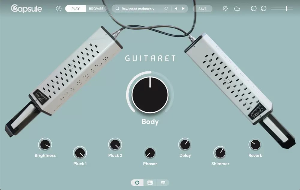 Capsule Audio Guitaret – Instrumento Virtual de Lengüetas (Descarga Digital) - Variante en LEMM DJ Store