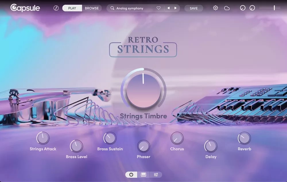 Capsule Audio Retro Strings – Librería de Cuerdas Sintéticas Vintage (Descarga Digital) - Variante en LEMM DJ Store