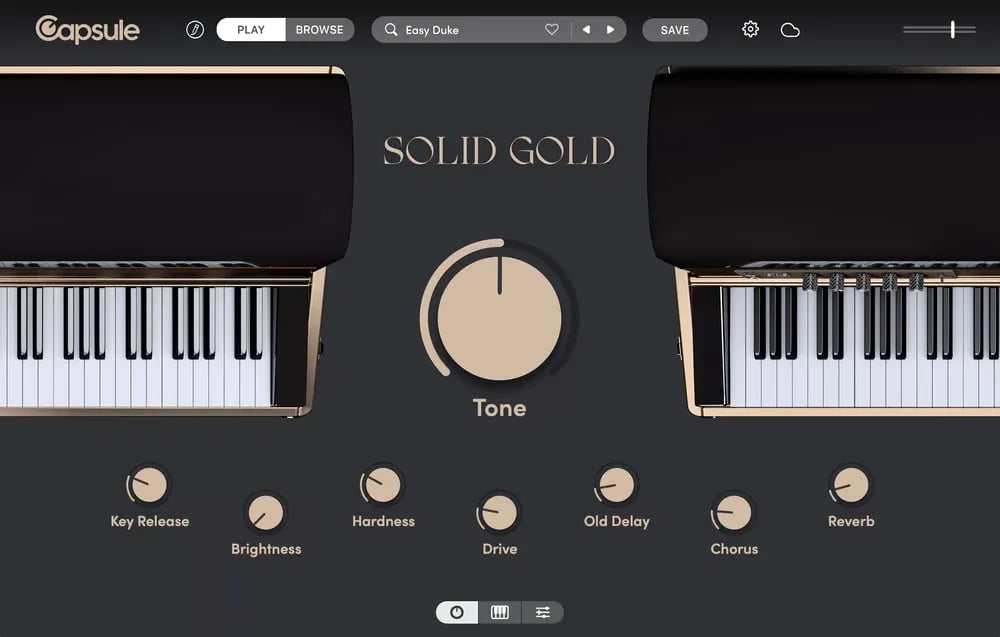 Capsule Audio Solid Gold – Piano Eléctrico Rhodes Virtual (Descarga Digital) - Variante en LEMM DJ Store