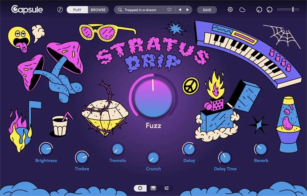 Capsule Audio Stratus Drip – Librería de Instrumentos para Trap Melódico (Descarga Digital) - Variante en LEMM DJ Store