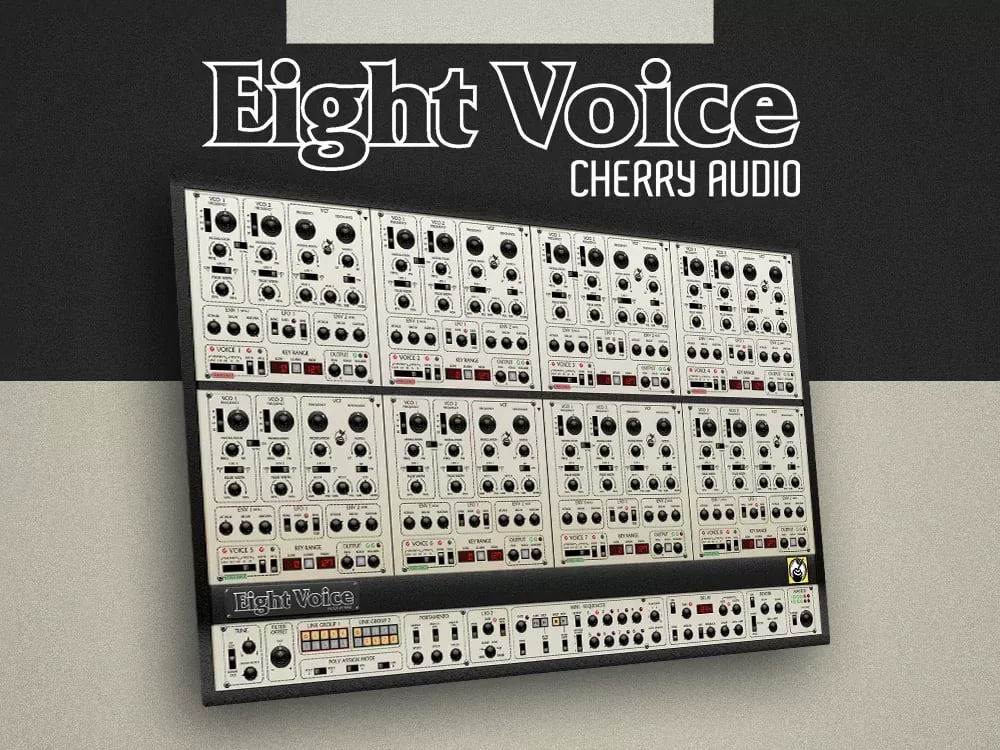 Cherry Audio Eight Voice – Sintetizador Polifónico Virtual (Descarga Digital) - Variante en LEMM DJ Store