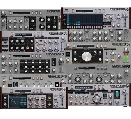 D16 Group SilverLine Bundle – Bundle de Efectos de Modulación, Distorsión y Delay (Descarga Digital) - Variante en LEMM DJ St