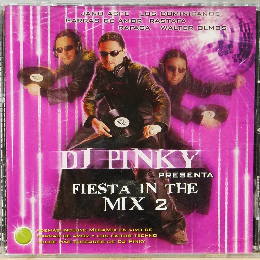 DJ Pinky – Fiesta In The Mix 2 (CD Compilado Usado VG+) - Variante en LEMM DJ Store