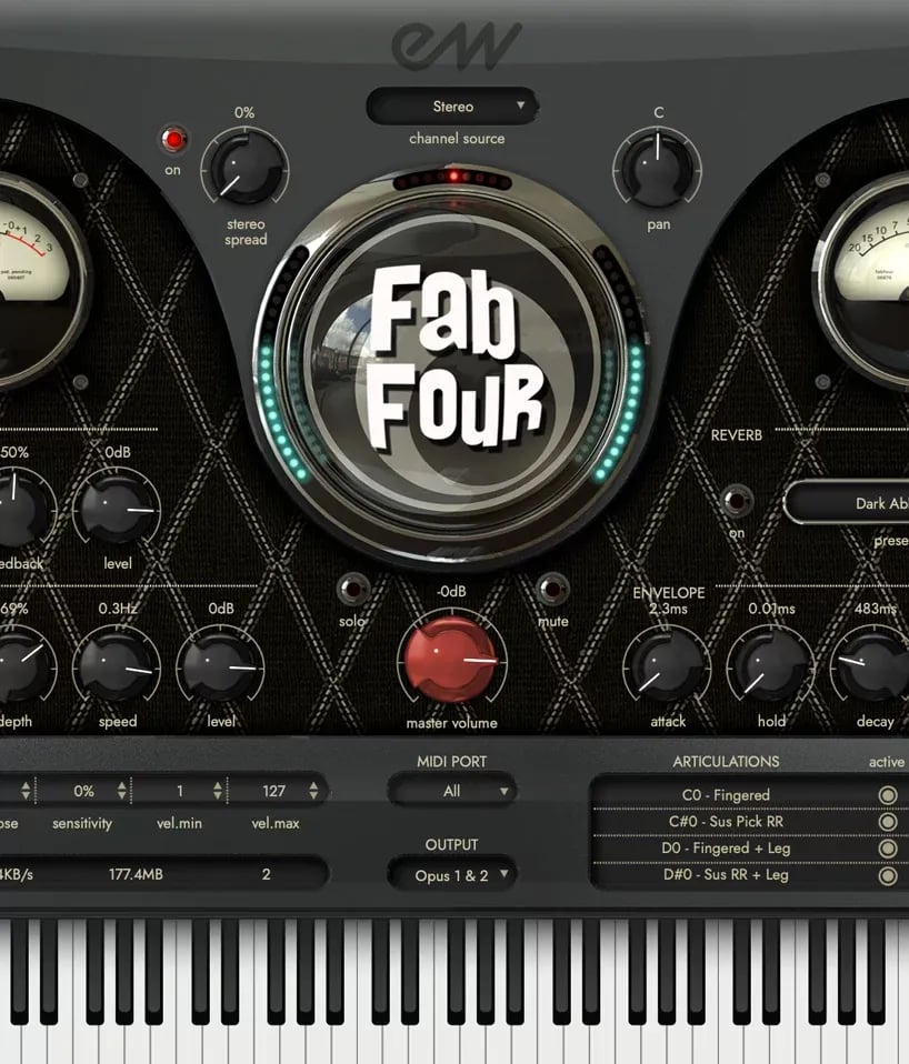 EastWest Fab Four – Instrumentos de Banda Virtual estilo años 60 (Descarga Digital) - Variante en LEMM DJ Store