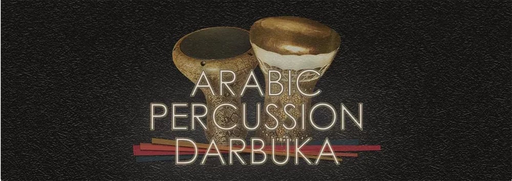 EngineAudio Arabic Percussion Darbuka – darbuka de arcilla y de metal para ritmos dinamicos (Descarga Digital) - Variante en 