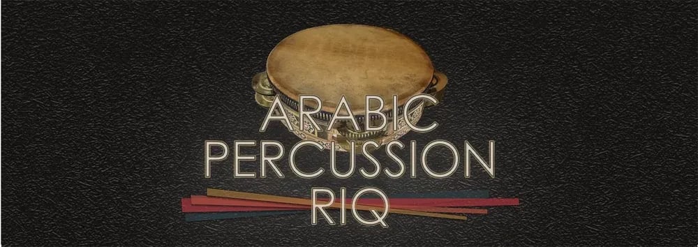 EngineAudio Arabic Percussion Riq – pandero arabe de sonajas brillantes y ritmo vivo (Descarga Digital) - Variante en LEMM DJ