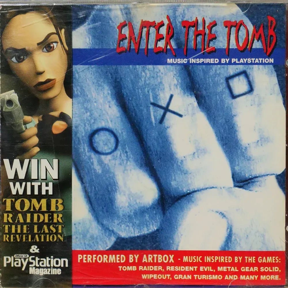 Enter The Tomb – Music Inspired By PlayStation (CD Álbum Usado VG+) - Variante en LEMM DJ Store