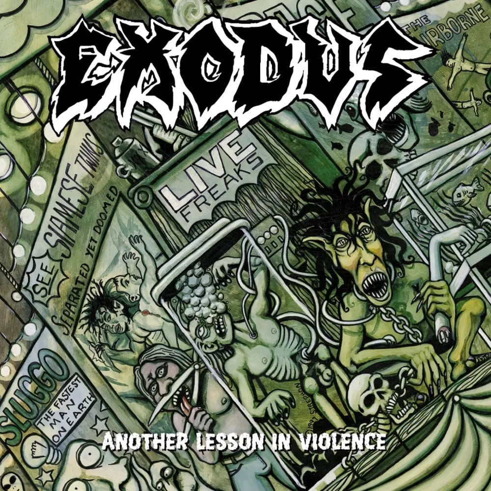 Exodus - Another Lesson In Violence (Vinilo Doble 2LP nuevo) - Variante en LEMM DJ Store