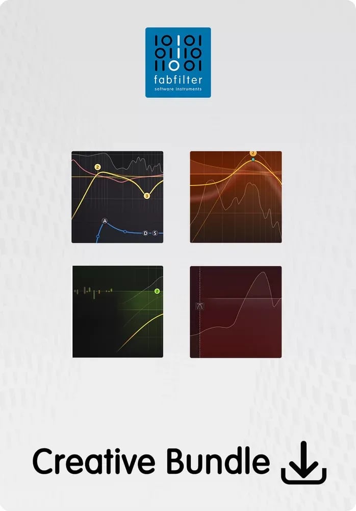 FabFilter Creative Bundle – Bundle Creativo de Efectos y Síntesis (Descarga Digital) - Variante en LEMM DJ Store