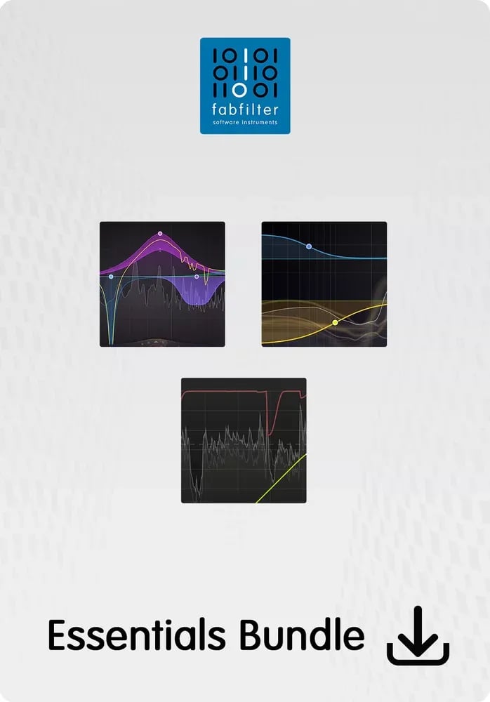 FabFilter Essentials Bundle – Bundle de Mezcla Esencial (Descarga Digital) - Variante en LEMM DJ Store