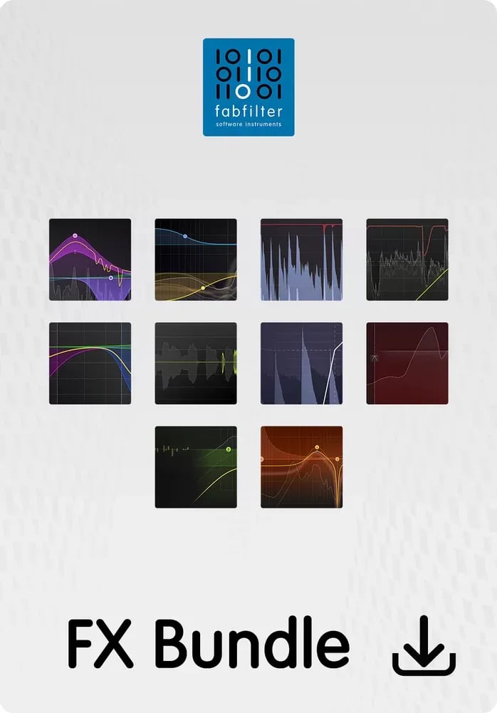 FabFilter FX Bundle – Bundle de Efectos de Mezcla y Mastering (Descarga Digital) - Variante en LEMM DJ Store