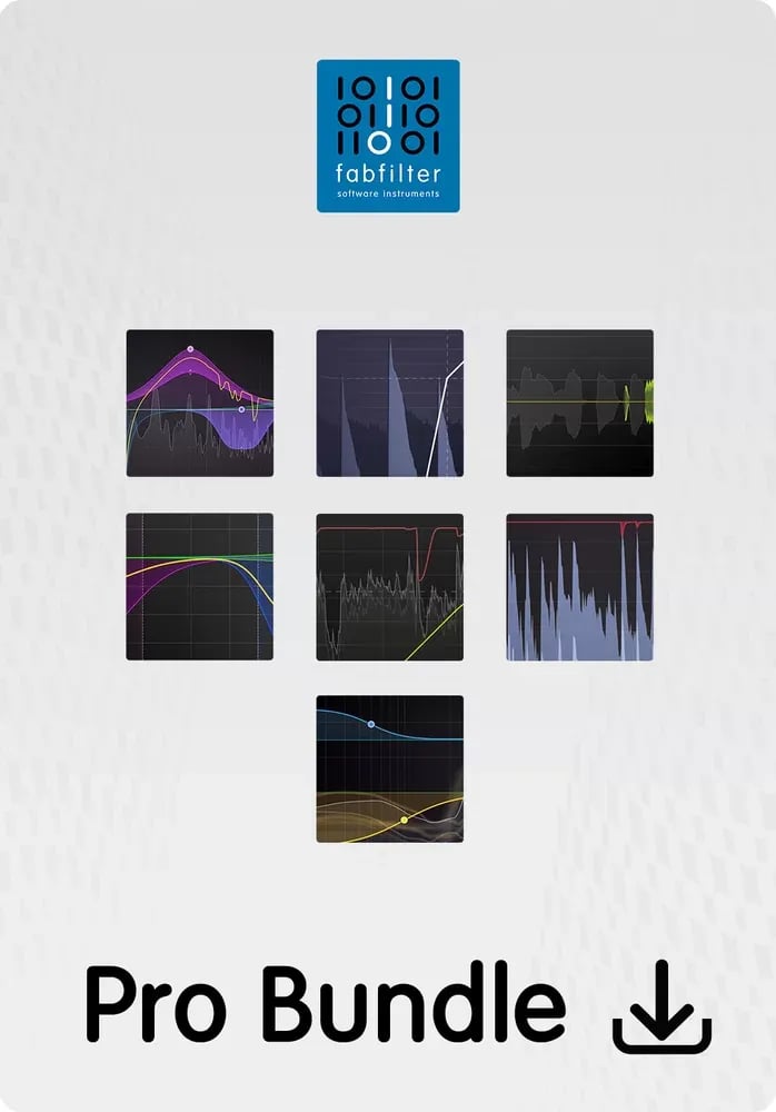 FabFilter Pro Bundle – Bundle Pro de Mezcla y Mastering (Descarga Digital) - Variante en LEMM DJ Store