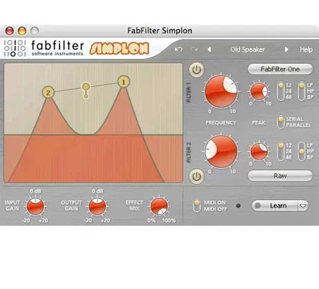 FabFilter Simplon – Filtro de Corte (Plug-in) (Descarga Digital) - Variante en LEMM DJ Store