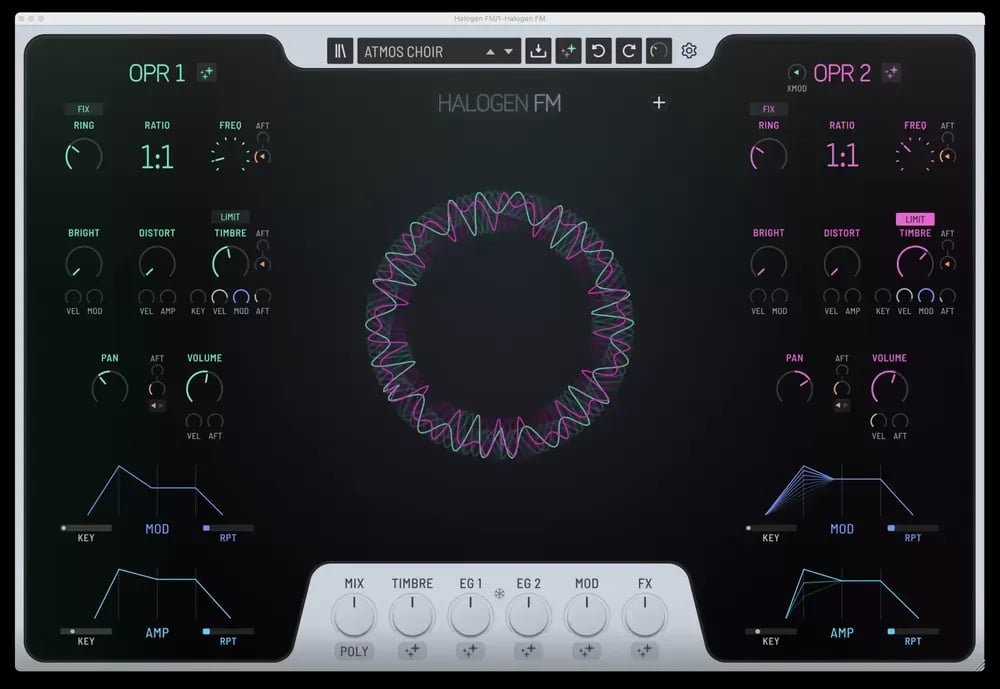 GForce Halogen FM – Sintetizador FM Virtual (Descarga Digital) - Variante en LEMM DJ Store