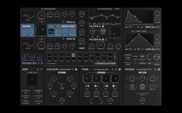 GForce MAP – Sintetizador Virtual de Inspiración Modular (Descarga Digital) - Variante en LEMM DJ Store