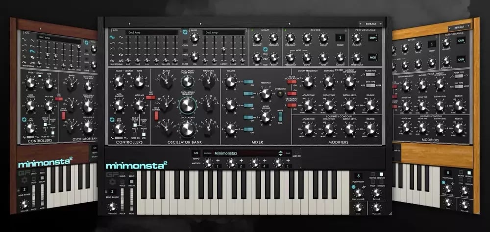 GForce Minimonsta2 – Sintetizador Virtual Model D (Descarga Digital) - Variante en LEMM DJ Store
