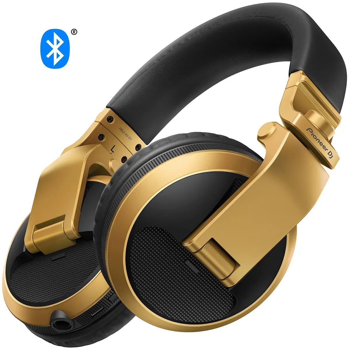 Pioneer DJ HDJ-X5BT Gold – Audífonos DJ Bluetooth Over-Ear Dorados - Variante en LEMM DJ Store