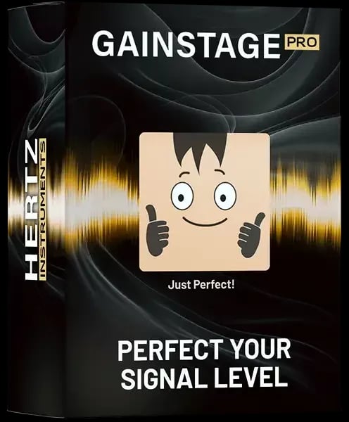 Hertz Instruments GainStage Pro – Utilidad de Ajuste de Nivel de Grabación (Descarga Digital) - Variante en LEMM DJ Store