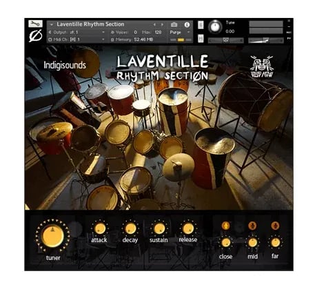 Indigisounds Laventille Rhythm Section – Biblioteca de Percusión Caribeña (Engine Room) (Descarga Digital) - Variante en LEMM