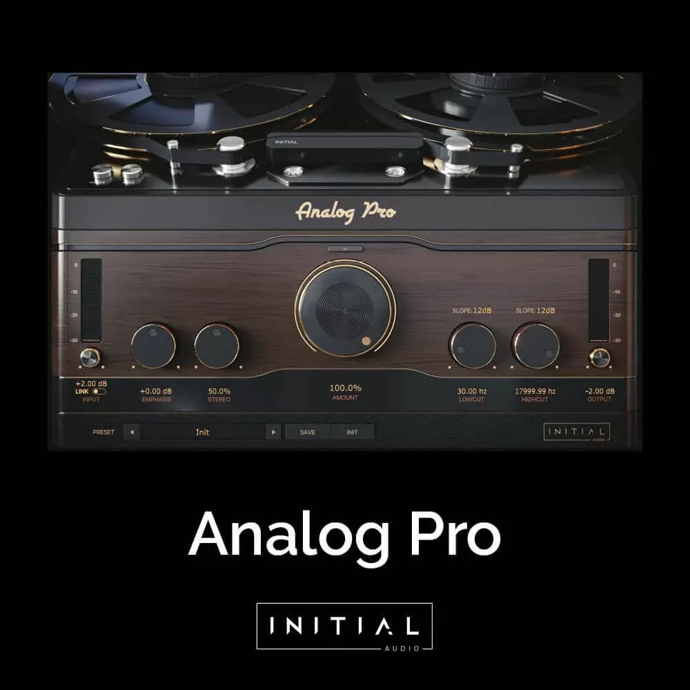 Initial Audio Analog Pro – Emulación de Cinta y Vinilo con Saturación (Descarga Digital) - Variante en LEMM DJ Store