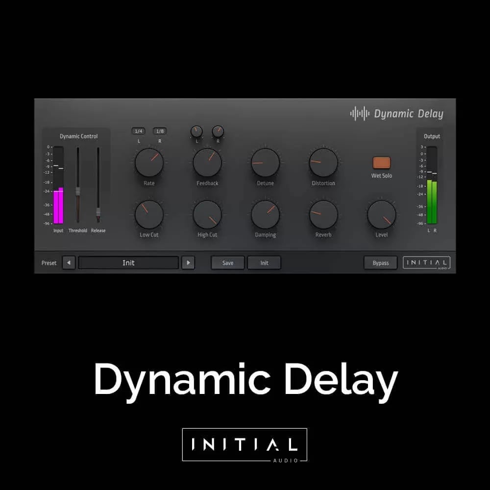 Initial Audio Dynamic Delay – Delay Dinámico con Sidechain y Efectos (Descarga Digital) - Variante en LEMM DJ Store