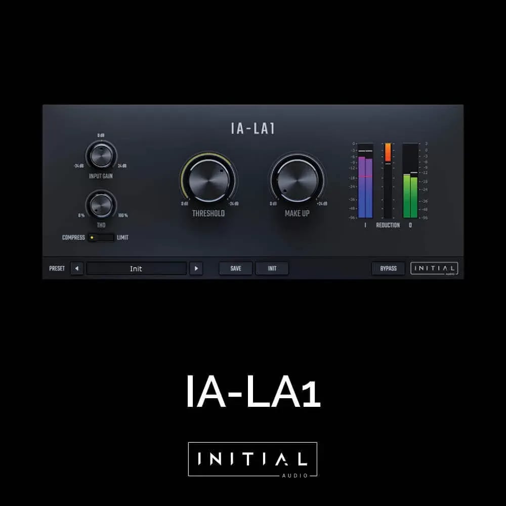 Initial Audio IA-LA1 – Compresor Óptico Simple y Transparente (Descarga Digital) - Variante en LEMM DJ Store