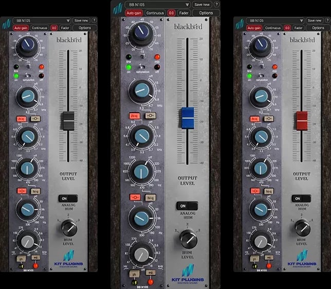 Kit Plugins BB N105 V2 Channel Strip – Channel strip modelado del Neve 8078 de Blackbird (Descarga Digital) - Variante en LEM