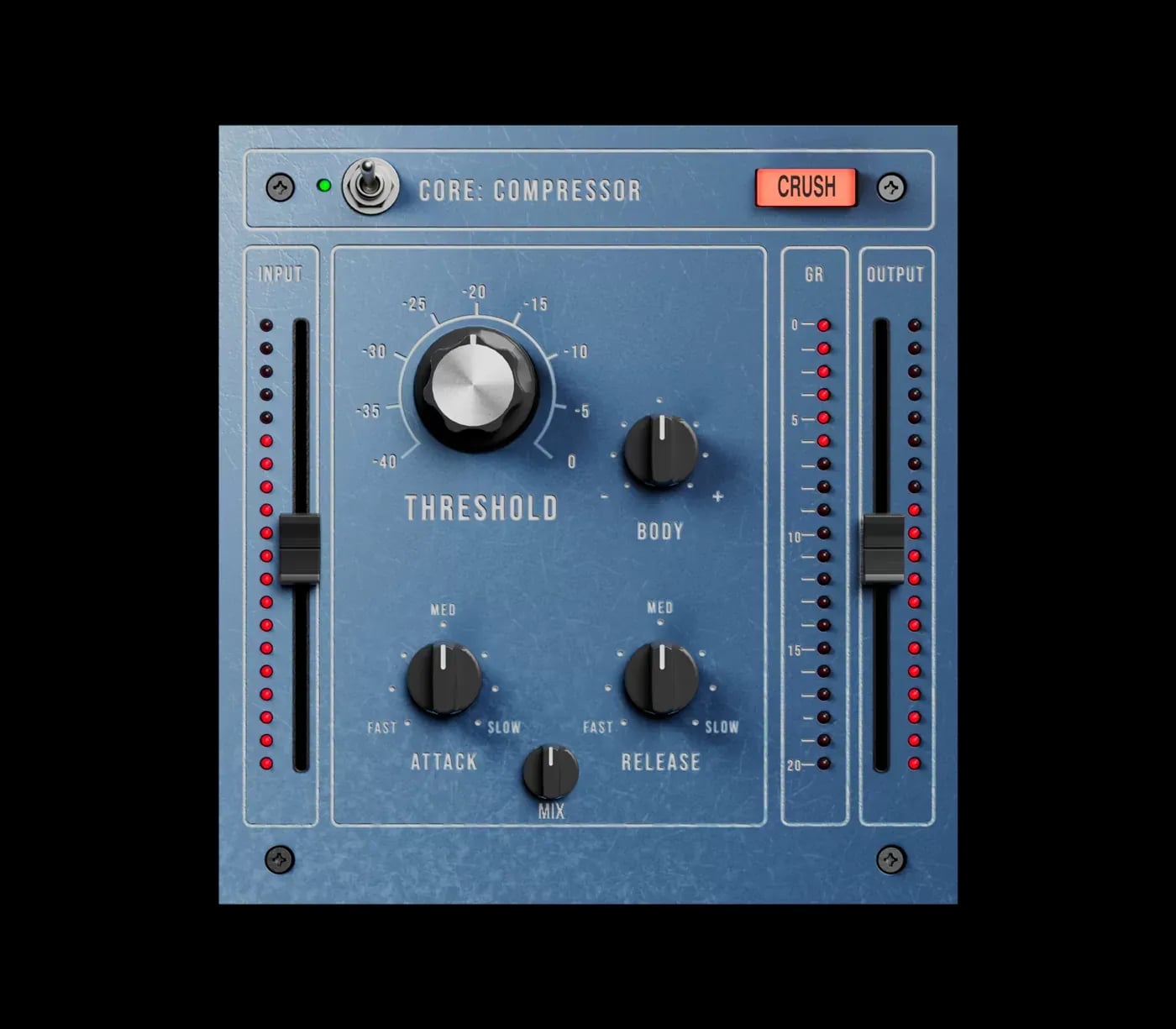 Kit Plugins Core Compressor Plug-in – Compresor moderno con color de transformador (Descarga Digital) - Variante en LEMM DJ S