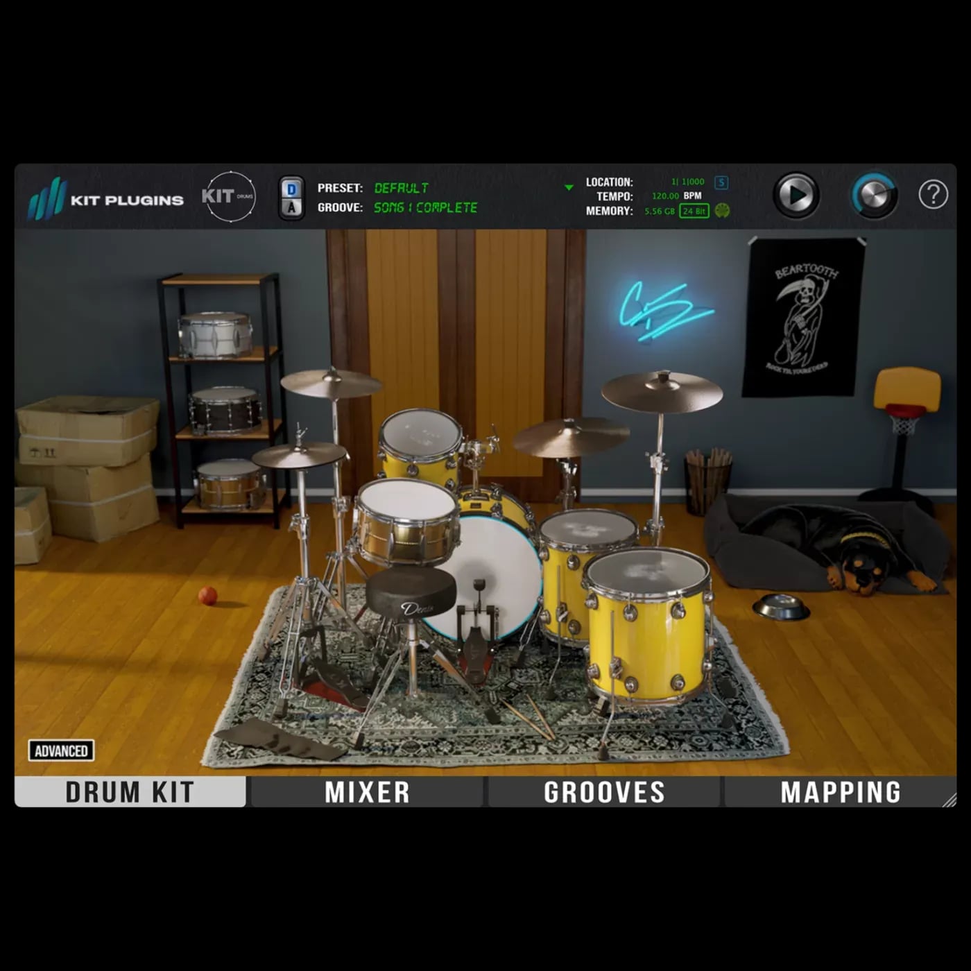Kit Plugins KIT Drums - Connor Denis – Batería virtual sampleada por Connor Denis (Descarga Digital) - Variante en LEMM DJ St