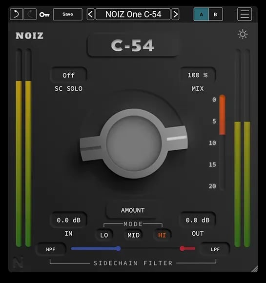 Kit Plugins NOIZ One C-54 – Compresor punchy de una perilla (Descarga Digital) - Variante en LEMM DJ Store