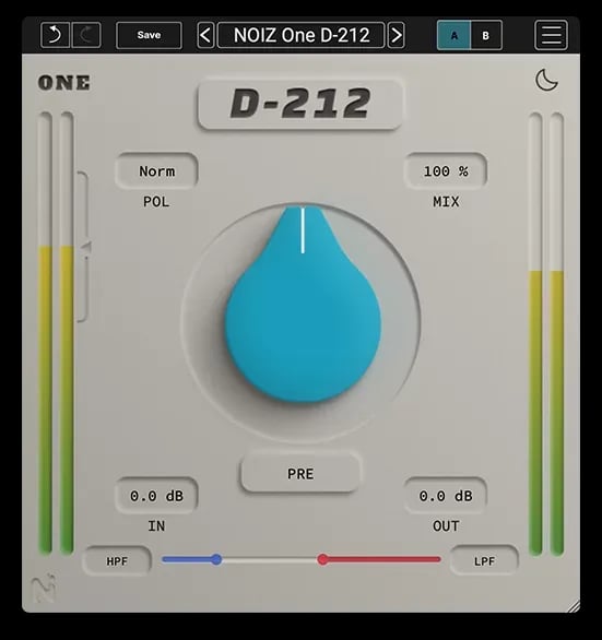 Kit Plugins NOIZ One D-212 – Saturación punchy para ritmica y bajos (Descarga Digital) - Variante en LEMM DJ Store