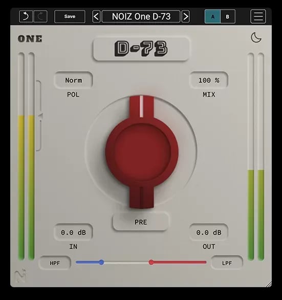 Kit Plugins NOIZ One D-73 – Saturación vintage cálida y musical (Descarga Digital) - Variante en LEMM DJ Store