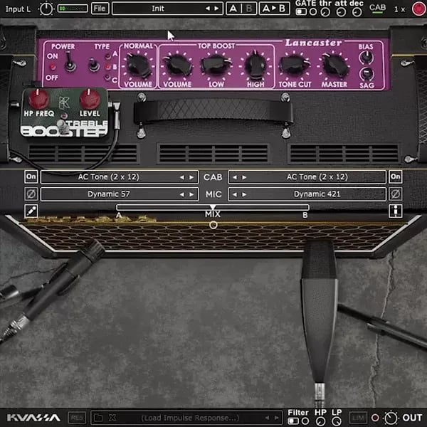 Kuassa Amplifikation Lancaster – Simulador de amplificador combo Vox británico (Descarga Digital) - Variante en LEMM DJ Store