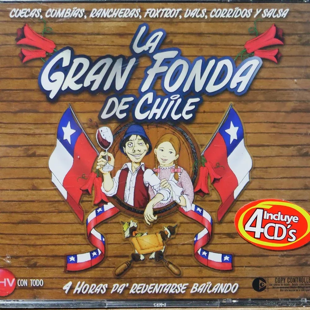 La Gran Fonda De Chile (Box 4 CD Nuevo) - Variante en LEMM DJ Store
