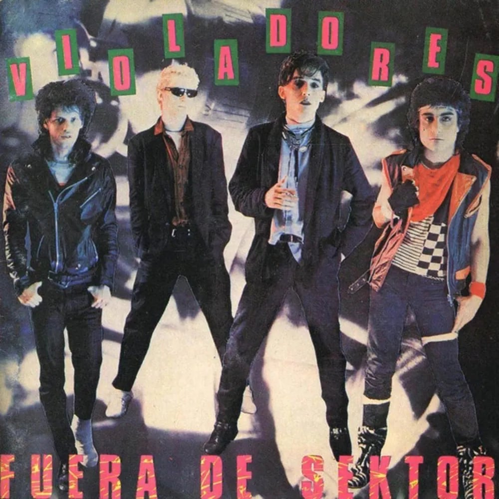 Los Violadores - Fuera De Sektor (Vinilo LP Color nuevo) - Variante en LEMM DJ Store