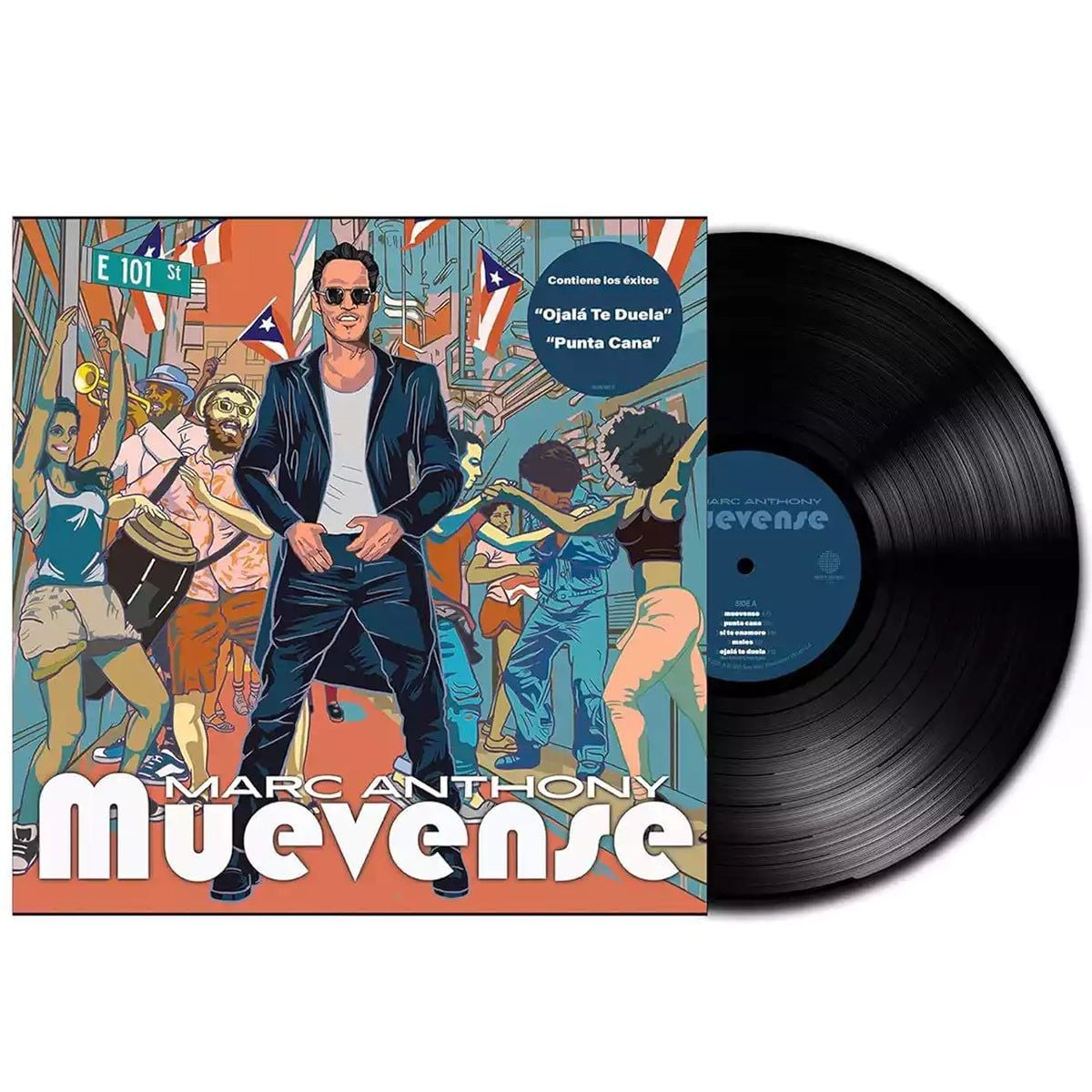 Marc Anthony - Muevesen (Vinilo nuevo) BOX D - Variante en LEMM DJ Store