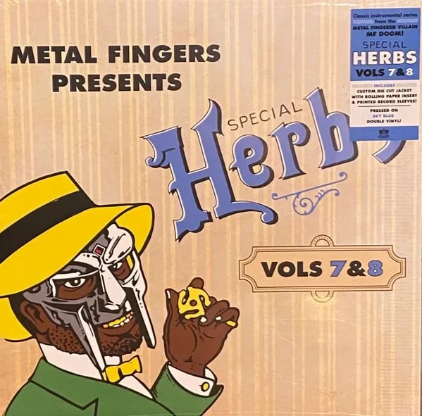 Metal Fingers - Special Herbs (Vols 7&8) (Vinilo Doble 2LP Color Azul nuevo) - Variante en LEMM DJ Store