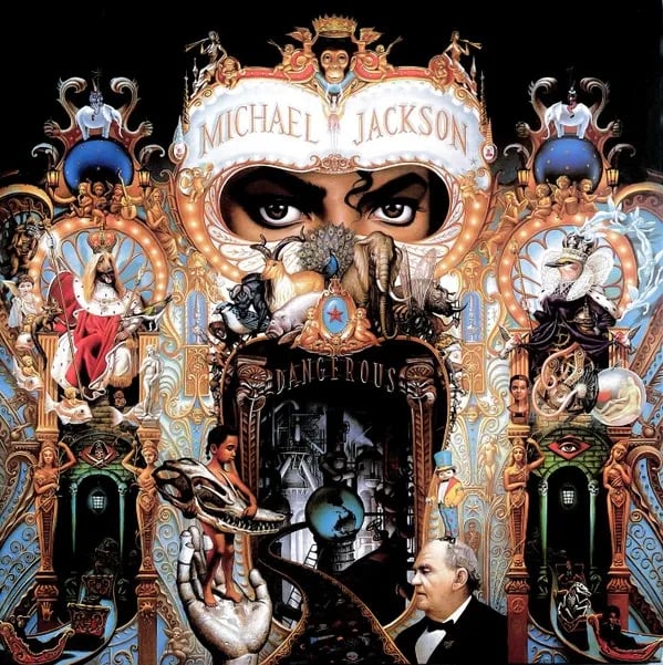 Michael Jackson - Dangerous (Vinilo Doble 2LP Color Rojo nuevo) - Variante en LEMM DJ Store