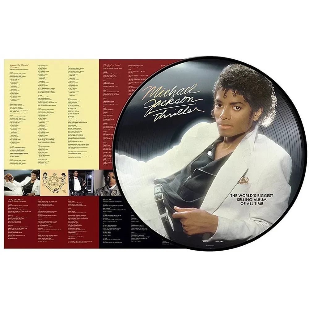 Michael Jackson - Thriller (Vinilo Picture Disc nuevo) - Variante en LEMM DJ Store