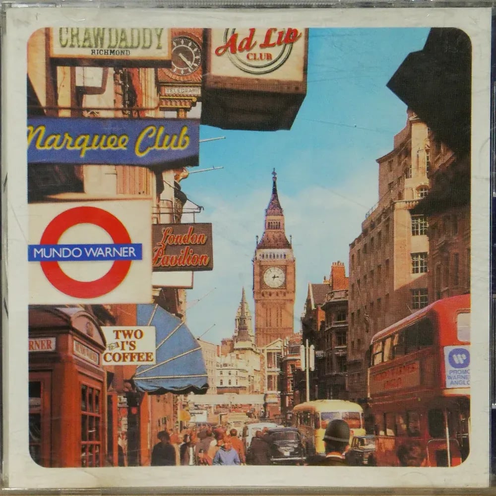 Mundo Warner – Marquee Club (CD Promocional Usado VG+) - Variante en LEMM DJ Store