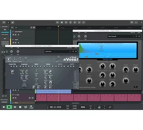 n-Track n-Track Studio 10 Suite – Estación de Audio Digital (DAW) (Descarga Digital) - Variante en LEMM DJ Store