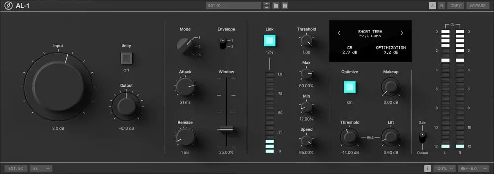 NATURL AUDIO AL-1 – Limitador (Descarga Digital) - Variante en LEMM DJ Store